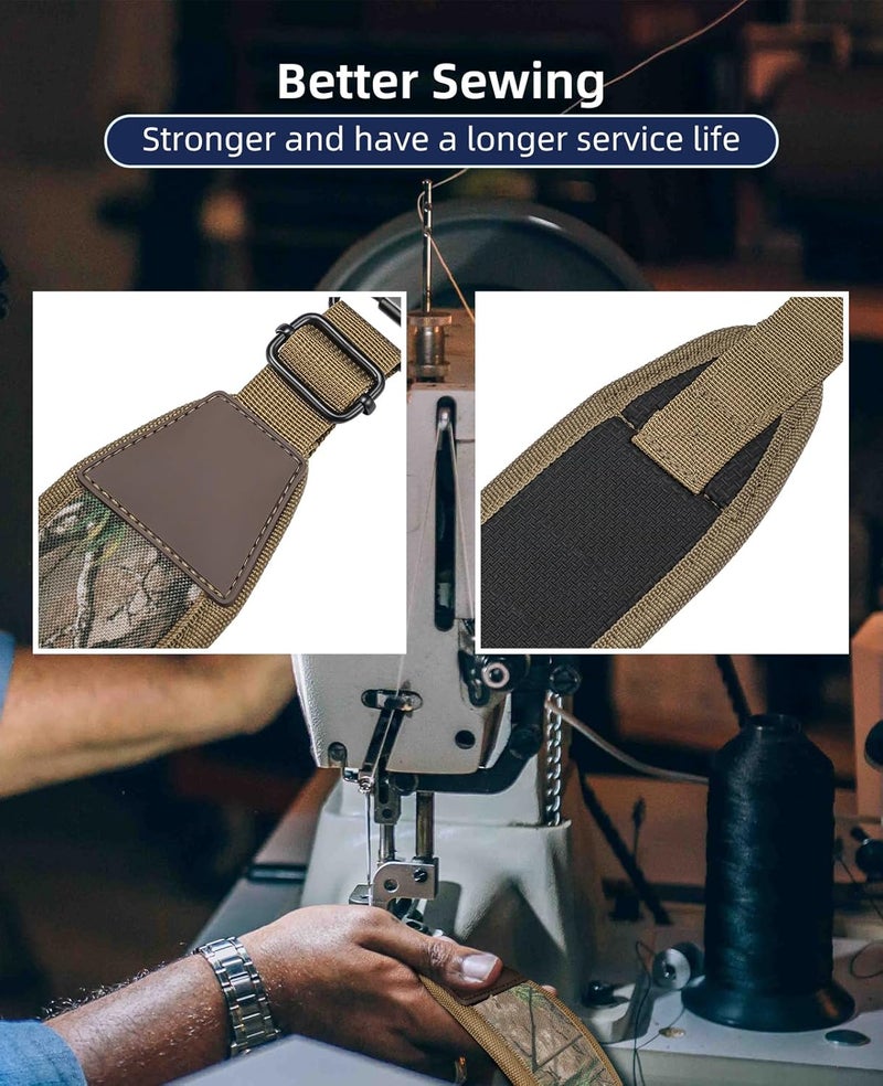EZshoot Two Point Sling with Removable Swivels Rifle Sling with Comfortable Neoprene Padded Gun Sling Strap for Outdoors - Image 5